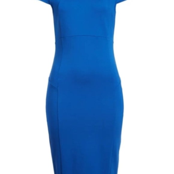 felicity & coco cobolt blue midi dress XS - Picture 6 of 6